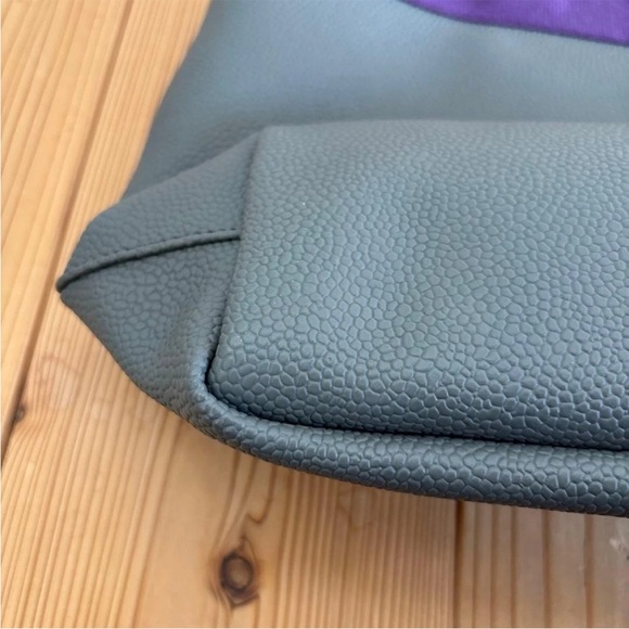 Herve Chapelier Tote Bag in Purple and Gray - Picture 14 of 15